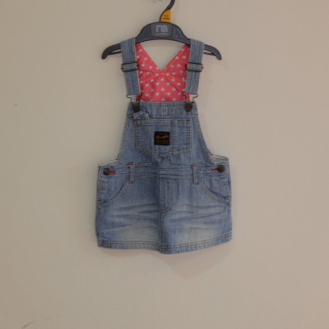 Wrangler Pinafore - 24 months