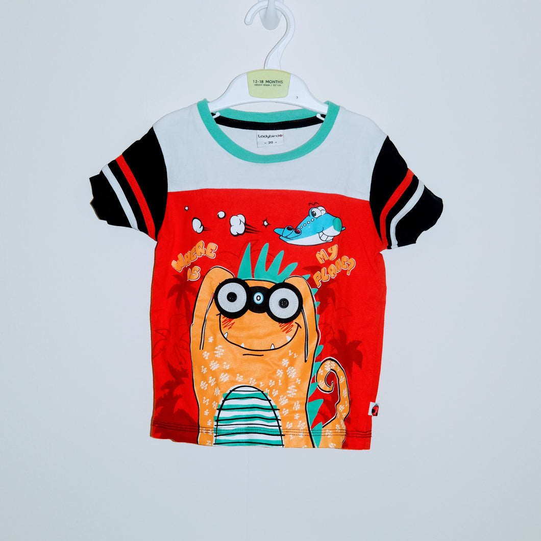 Ladybird T-shirt - 24 months